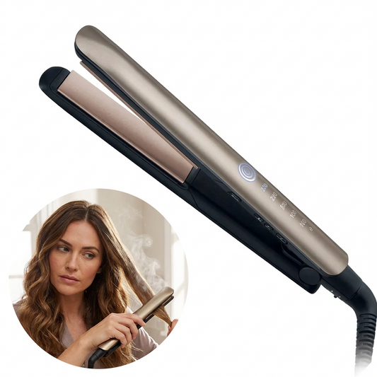 Placa Indreptare Par cu Keratina | Styling Usor | Placi Ceramice | Protectie Termica