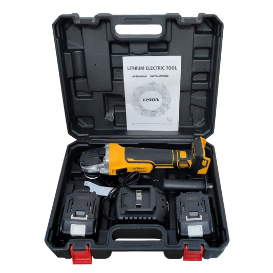 Polizor Unghiular | 48V 5Ah, 2 Acumulatori, Disc 125mm, 9000 RPM