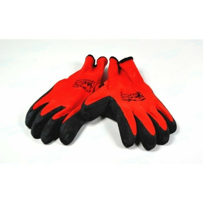 Set 12 Manusi de Protectie Acoperite cu Latex – Marimea 10, Rezistente & Confortabile