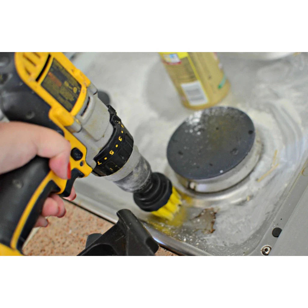 Set 3 perii curatare cu adaptor pentru bormasina/autofiletanta