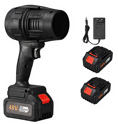 Suflanta Portabila TurboDRY| 48V, Putere Mare, 2 Acumulatori + Incarcator, Debit Aer 555 m³/Min