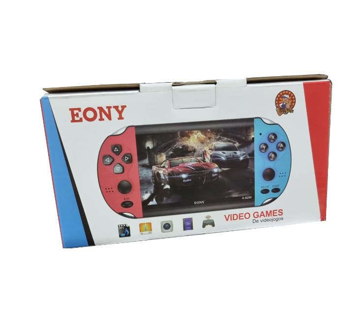 Consolă Portabilă Eony cu Ecran 5,1 inch, Jocuri, Muzică, Filme și Ieșire TV