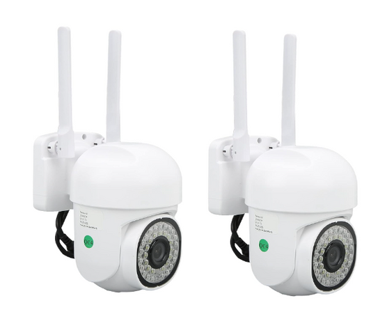 1 + 1 PROMO - Camera de Supraveghere IP WiFi Rotativa, 3 MP, Full HD, NightVision, IP66