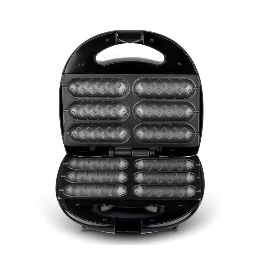 Aparat pentru Corn Dogs RAF R.803, 850W, 6 Forme Antiaderente, pentru Mic Dejun și Gustări
