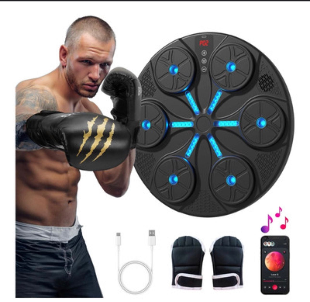 Aparat Box Interactiv cu Bluetooth și LED