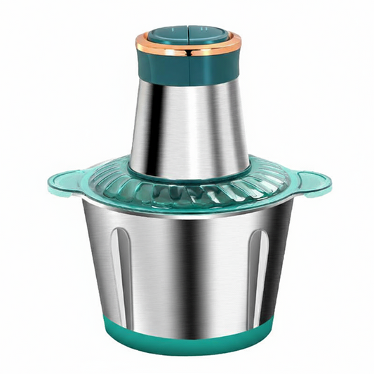 Tocator Electric Multifunctional 850W | 4 Lame Din Otel Inoxidabil, Bol Inox 2L, 2 Viteze