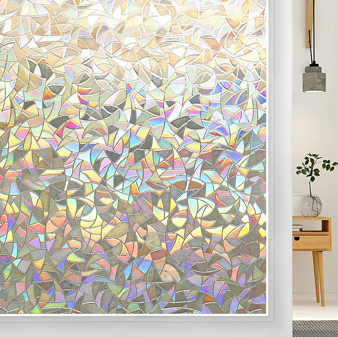 Folie decorativă cu efect de curcubeu, Rainbow Foil