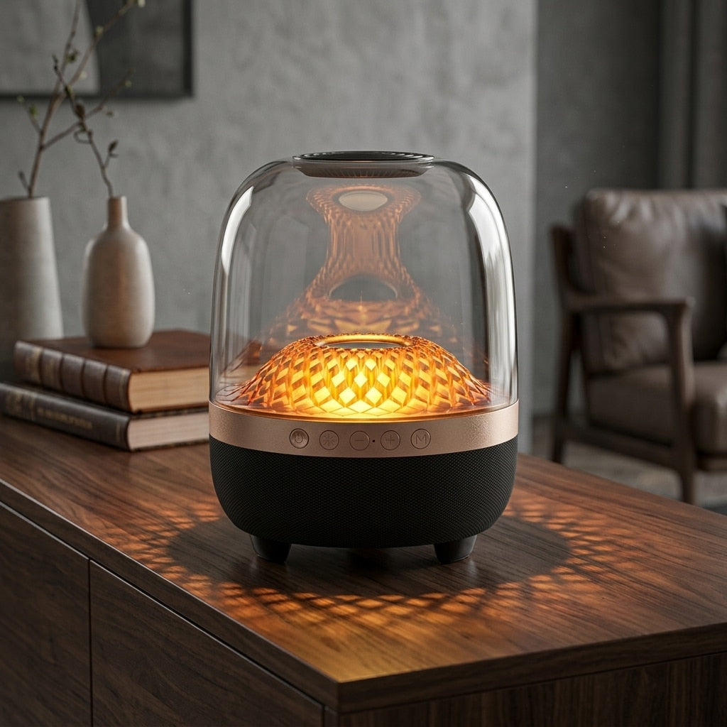 Boxă Bluetooth portabilă BTS-2447 cu Radio FM și lumini LED RGB