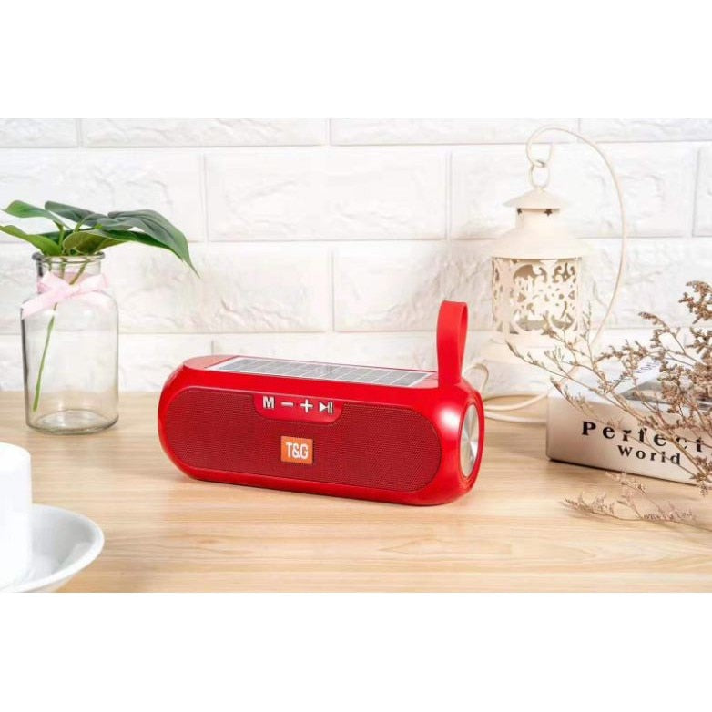 Boxă Portabilă Bluetooth 10W cu Încărcare Solară, Radio FM, USB