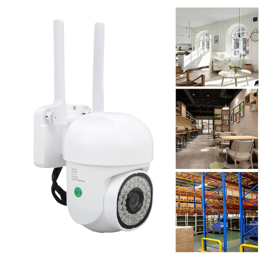 1 + 1 PROMO - Camera de Supraveghere IP WiFi Rotativa, 3 MP, Full HD, NightVision, IP66