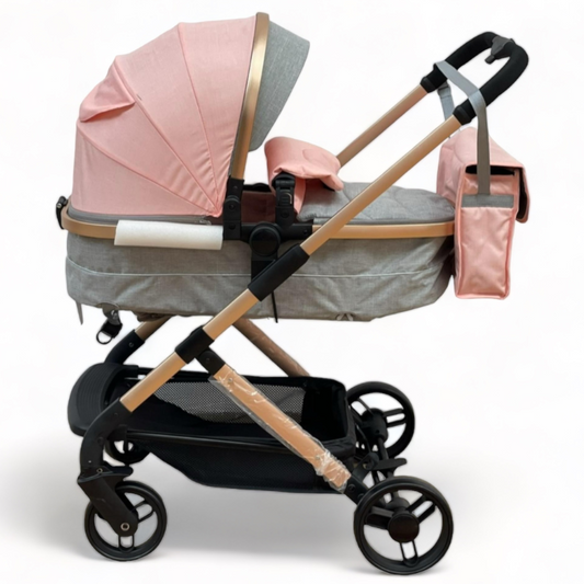 Carucior copii 2 in 1, transformabil si reversibil