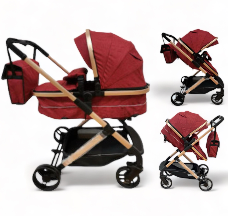 Carucior copii 2 in 1, transformabil si reversibil