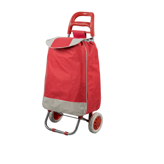 Carucior Cumparaturi 2 Roti Pliabil 42L cu Interior Termoizolant – Carut Transport Usor si Comod