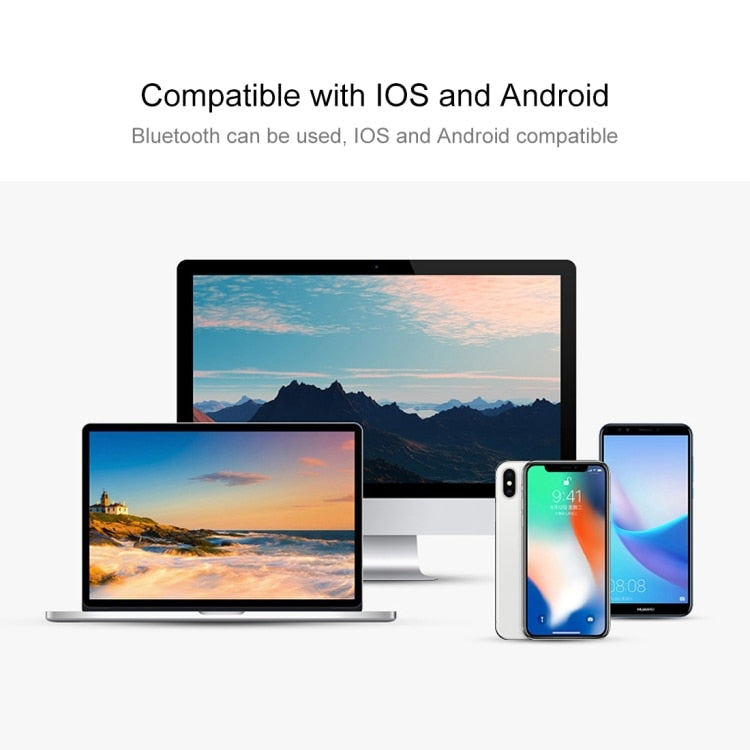 Căști wireless Bluetooth 5.0 cu control tactil și cutie de încărcare