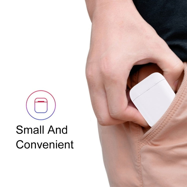 Căști wireless Bluetooth 5.0 cu control tactil și cutie de încărcare