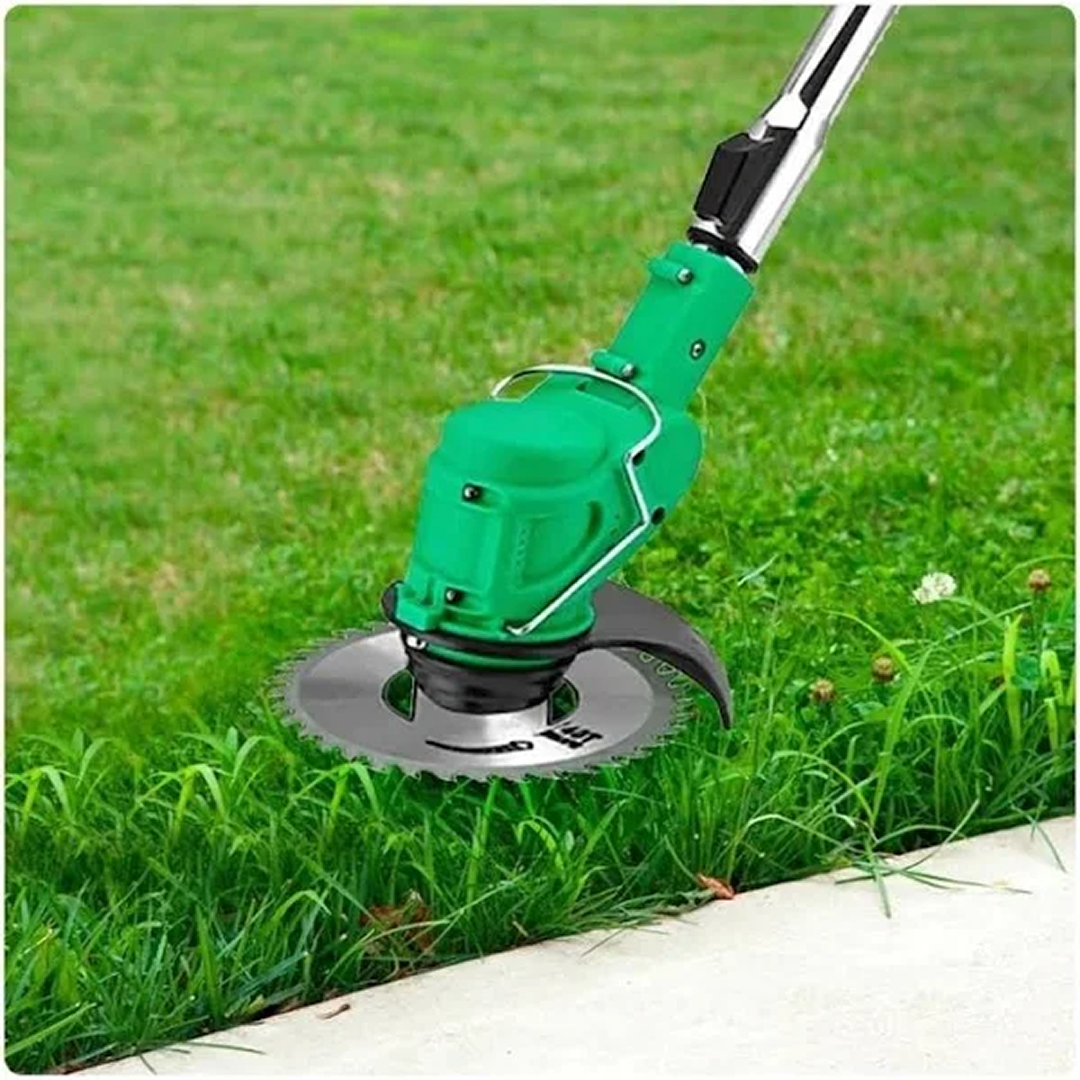 Motocoasa Electrica 48V | 2 Acumulatori | 18.000 RPM | 2 kg | + 6 Perechi Manusi Protectie