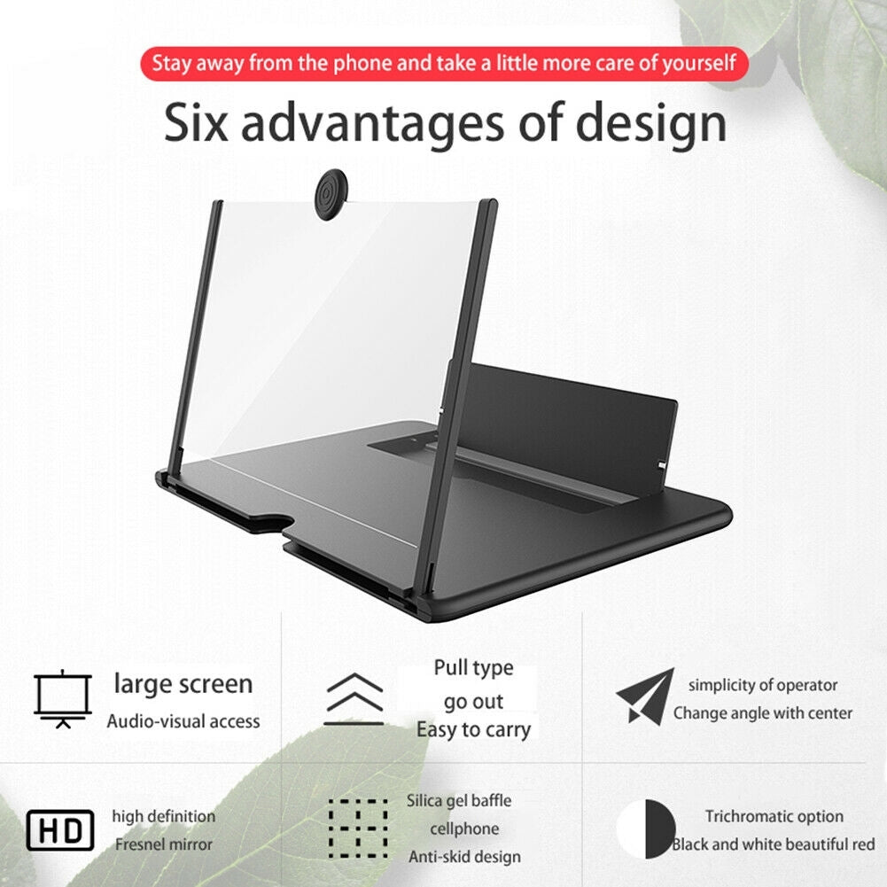Ecran lupa cu efect 3D pentru telefoanele mobile