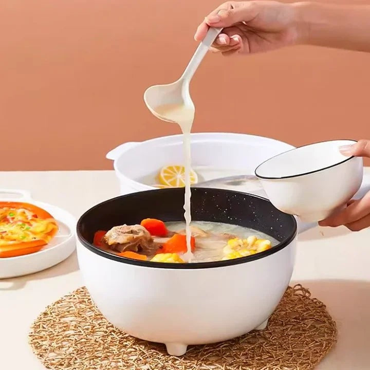 Tigaie Electrică Inteligentă Multifuncțională 3L/4L, 26/30 cm – Plită Digitală Antiaderentă, pentru Gătit Rapid și Sănătos fără Aragaz