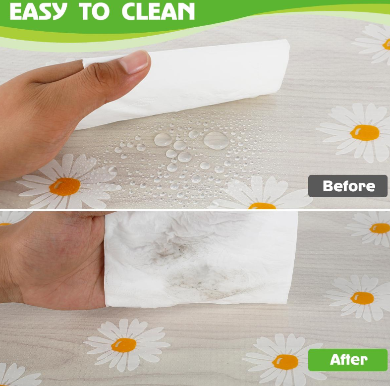 Folie antialunecare sertar, EVA Protective Mat, material impermeabil, 45 x 300 CM, model floral