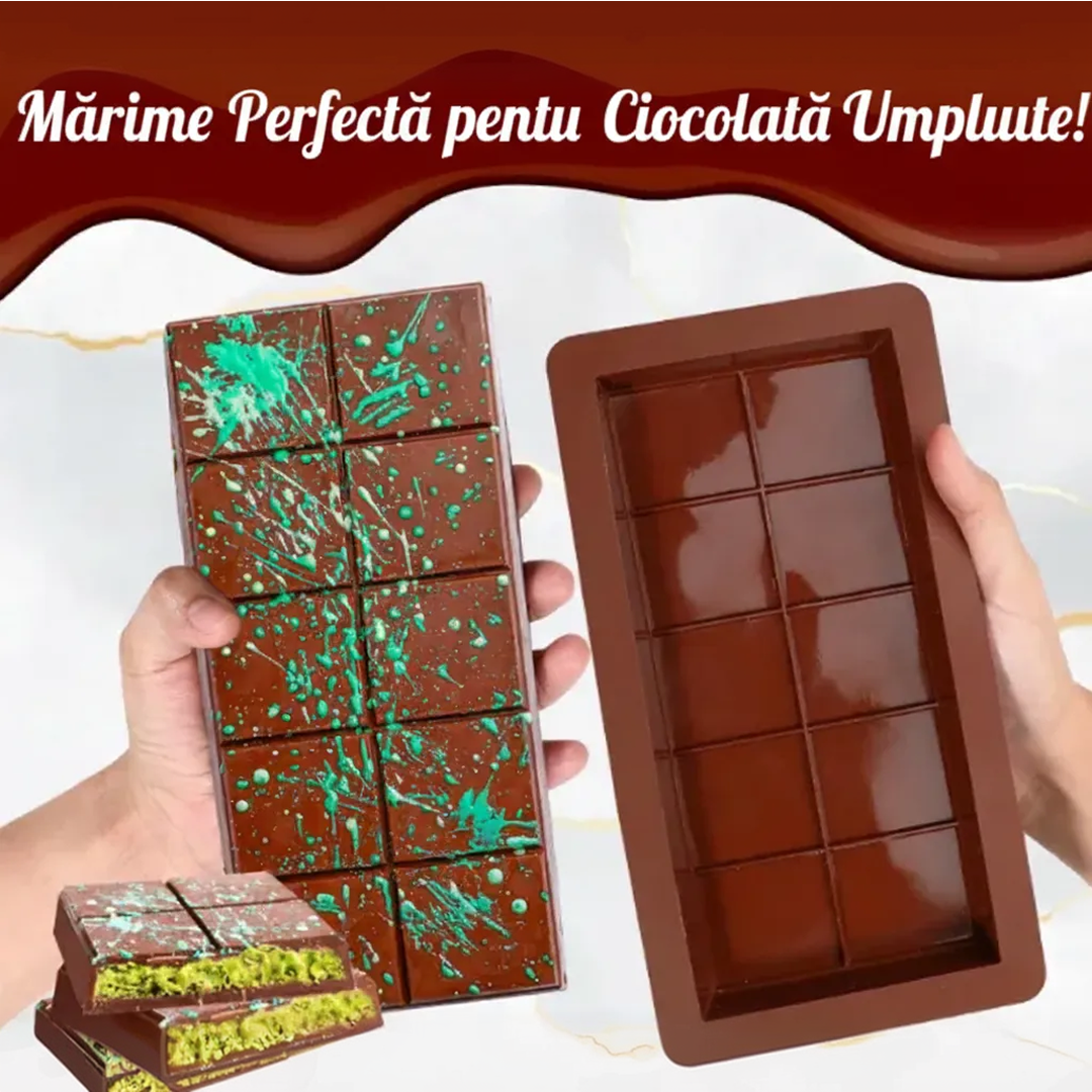 Blender Profesional 6000W | 2.5L | 6 Lame Inox | 15 Viteze + Pulse | Zdrobitor Gheata + Forma Silicon Ciocolata 25x13x2.2 cm