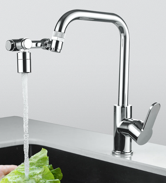 1+1 Gratuit | Extensie Robinet Rotativă 360° | Economie Apă | Duș și Jet Normal | Plastic Durabil