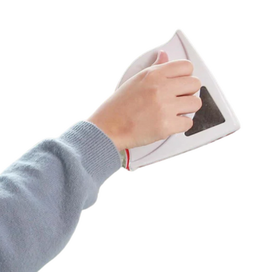 Stergator magnetic dublu pentru geamuri
