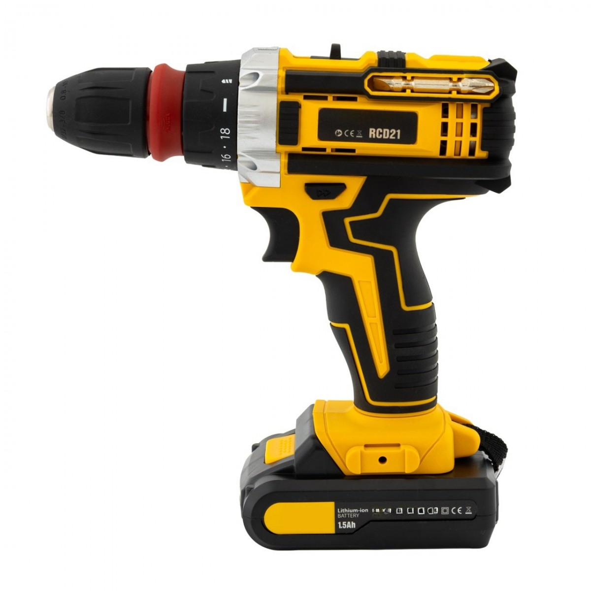 Masina de Gaurit si Insurubat cu Acumulator | 2 Acumulatori 48V | Motor Brushless | 30 Nm | 1350 RPM | Set Biti si Accesorii