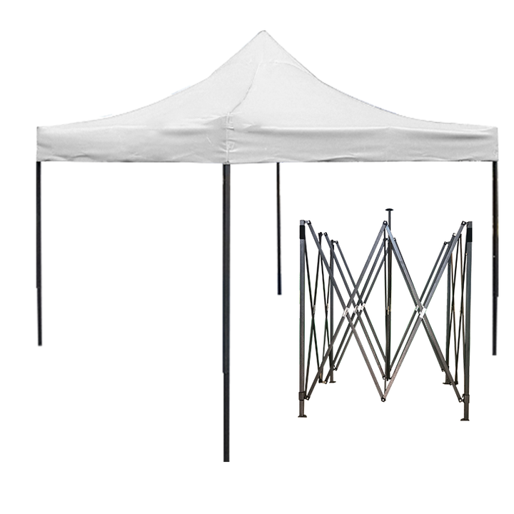 Cort Pliabil, Tip Pavilion, WERSTIL 3x3 cu Structura Metalica si Prelata Impermeabila - 4 Culori Disponibile