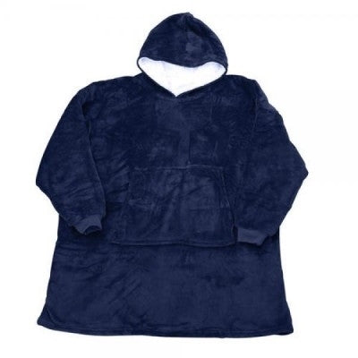 Pachet 2 Pături Hanorac cu Glugă, Mâneci și Buzunar Frontal, Mărime Universală Unisex