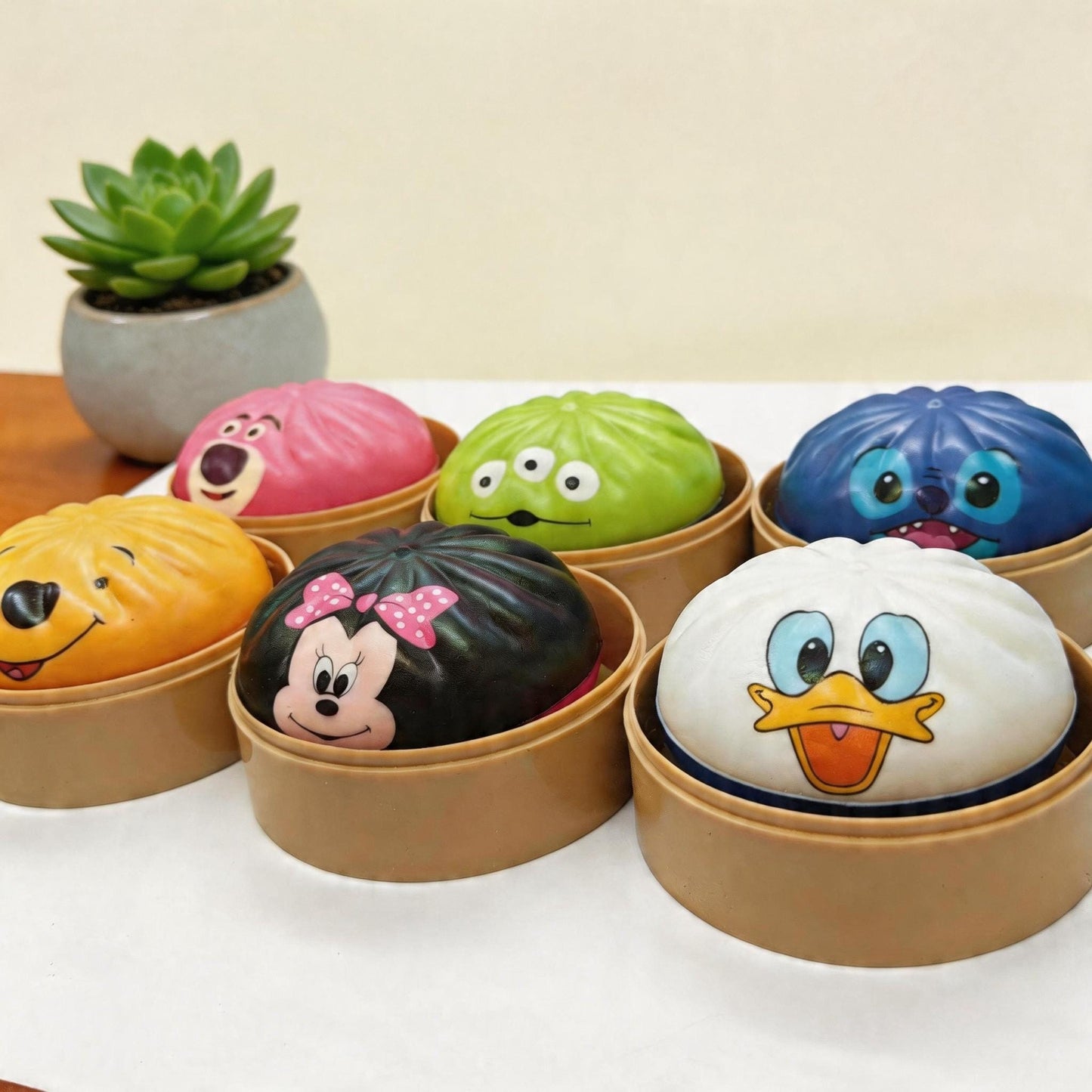 Jucarie squishy Anti-Stres | 6 Personaje Disney | Copii 3+