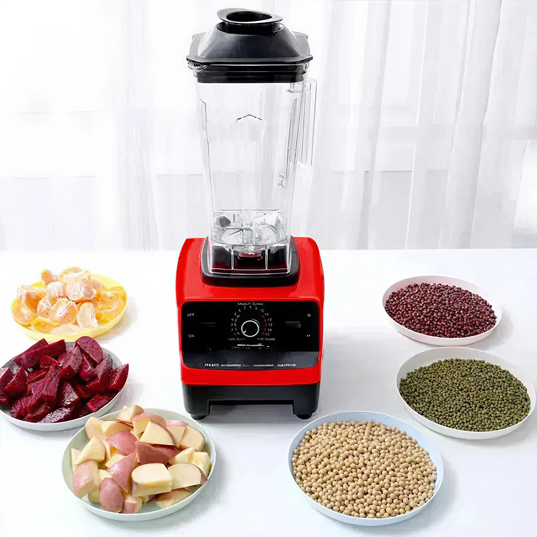 Blender Profesional 6000W | 2.5L | 6 Lame Inox | 15 Viteze + Pulse | Zdrobitor Gheata + Forma Silicon Ciocolata 25x13x2.2 cm