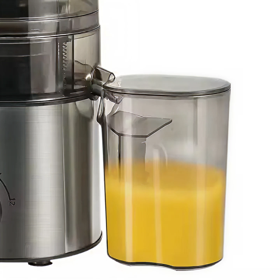 Storcator Citrice Electric 800W | 2 Trepte Viteza | Rezervor 550ml | Compartimente Separate Suc/Resturi | Curatare Rapida | Argintiu | Transport Gratuit