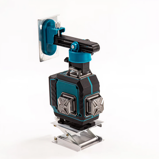 Nivela Laser Profesionala 4D 16 Linii Verde 360° | Autonivelare | 2 Acumulatori | Trepied + Telecomanda | Set Complet Constructii