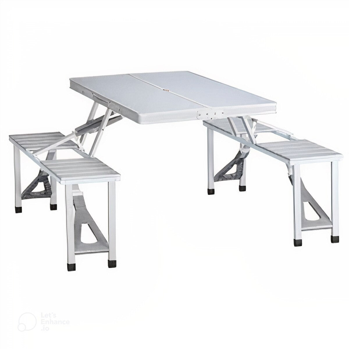 Masă pliabilă portabilă din aluminiu – ideală pentru camping, picnic, grătar și activități outdoor