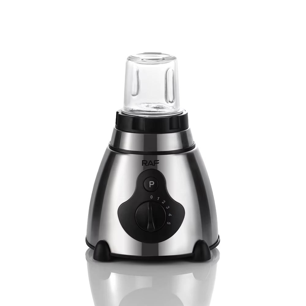 Electric Multifunctional Blender – Blender electric 2‑în‑1 cu bol mare, motor puternic și lame din oțel inoxidabil