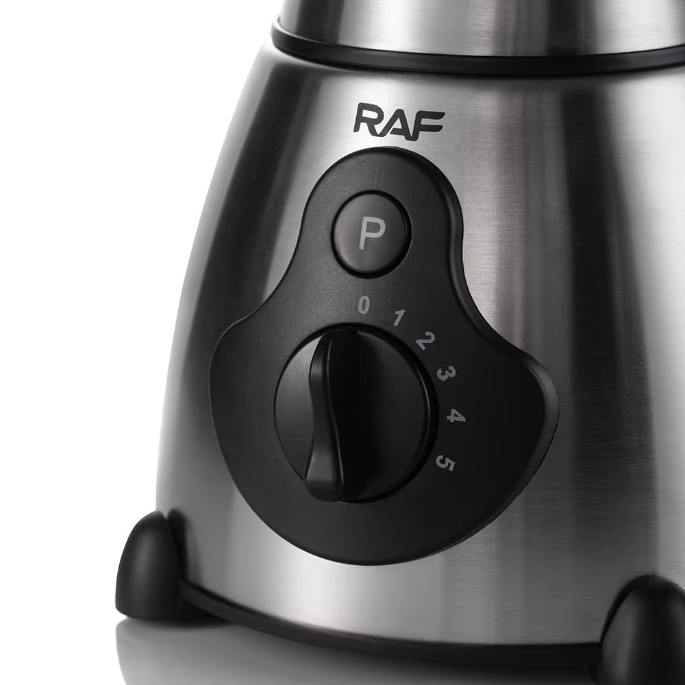 Electric Multifunctional Blender – Blender electric 2‑în‑1 cu bol mare, motor puternic și lame din oțel inoxidabil