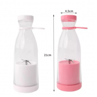 Mini Blender Portabil USB 6 Lame – Smoothie & Shake, 420 ml, Inox