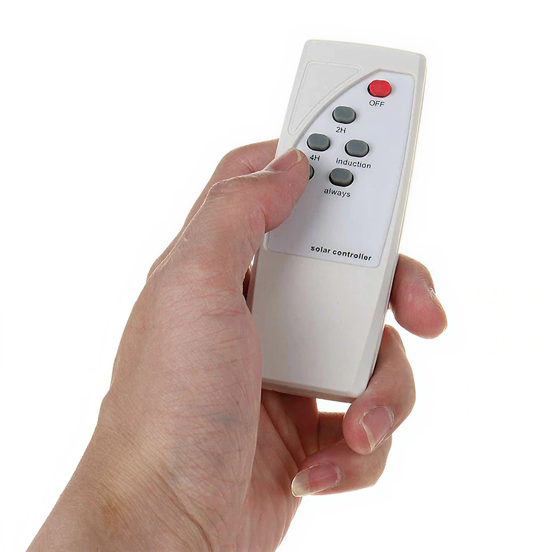 Lampa Stradala Solara 200W | 4 COB | Proiector LED Cu Panou Solar Incorporat Si Telecomanda