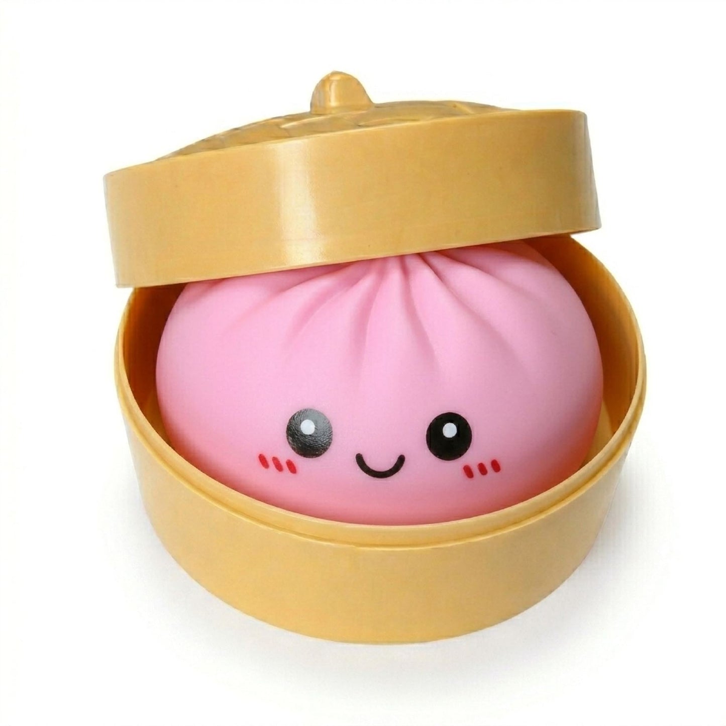 Jucarie de relaxare Squishy Dumpling 10 cm – Super moale, efect antistres, modele surpriza in cutie