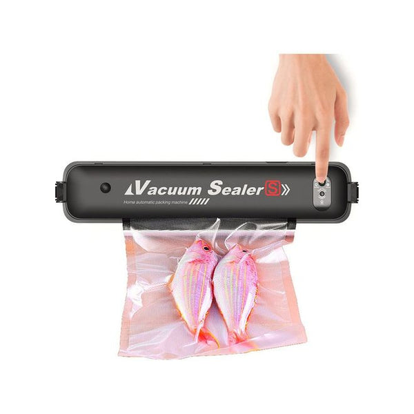 Aparat de Vidat Alimente, Automat, Negru, 90W + 30 Pungi Pentru Vidat