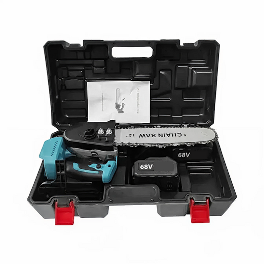 Drujba Electrica Cu Lant WERSTIL, Lama 30cm, 2 Acumulatori 48V, 4200 RPM