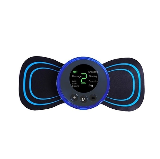 1+1 Gratis Mini aparat de masaj 8 in 1 electric portabil, amelioreaza durerea prin impuls electric