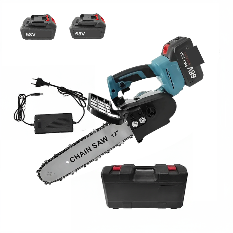 Drujba Electrica Cu Lant WERSTIL, Lama 30cm, 2 Acumulatori 48V, 4200 RPM