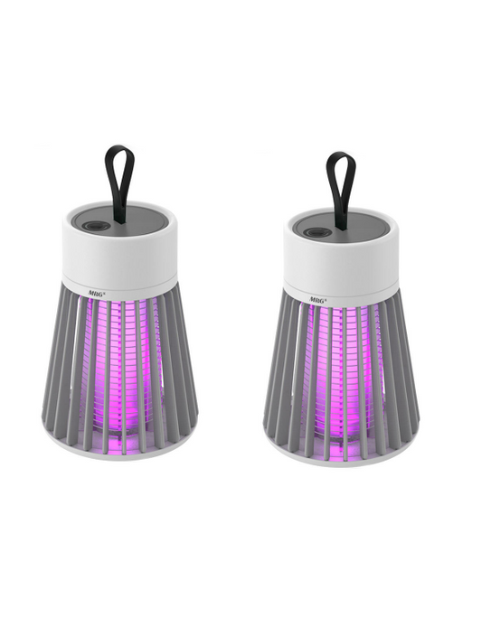 1 + 1 PROMO - Lampa electrica WERSTIL anti tantari cu UV, MRG MBG002, silentioasa