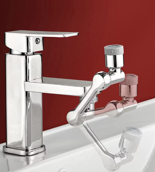 1+1 Gratuit | Extensie Robinet Rotativă 360° | Economie Apă | Duș și Jet Normal | Plastic Durabil