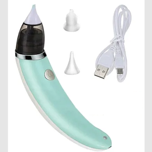 1 + 1 CADOU - Aspirator Electric Nazal pentru Copii + Protectie de baie pentru ochi si urechi, ajustabila