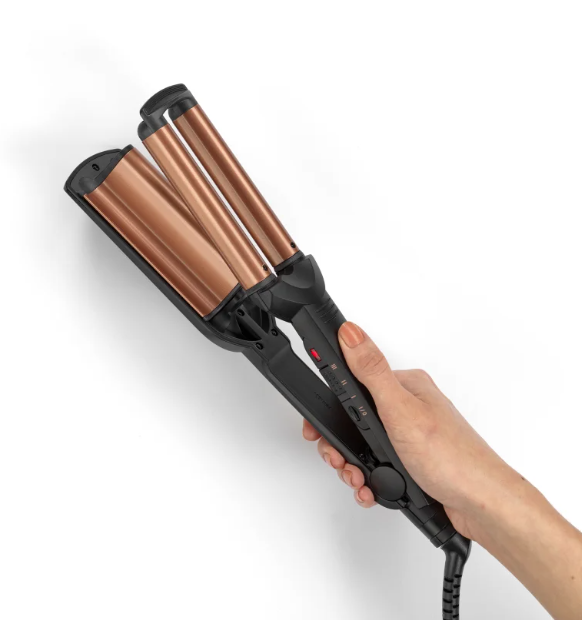 Ondulator Par 55W cu Placi Ceramice – Bucle Definite, Stralucire si Protectie Termica 200°C