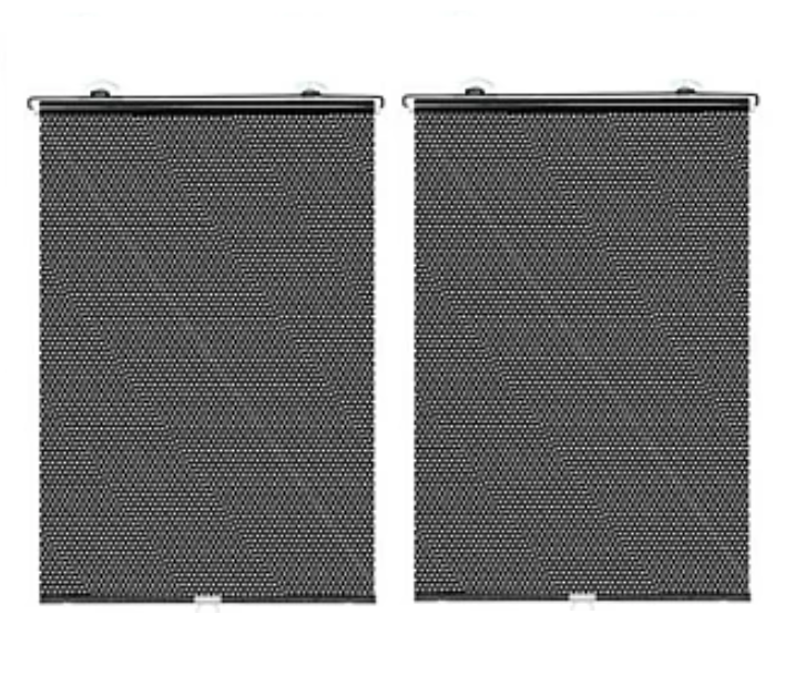 1 + 1 GRATIS - Parasolar perforat retractabil cu ventuze, 45 cm x 125cm