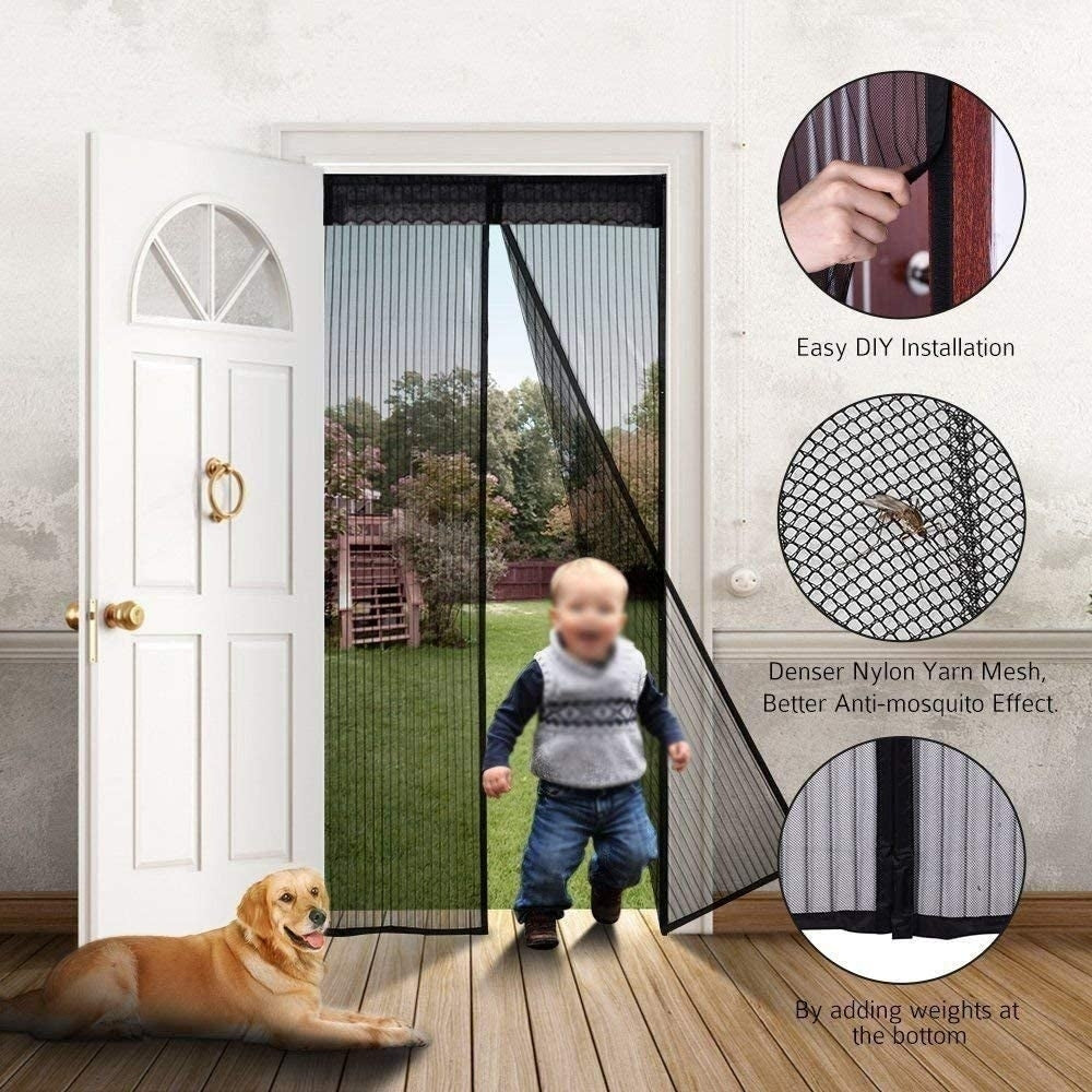 Perdea magnetica antiinsecte Magic Mesh WerStil