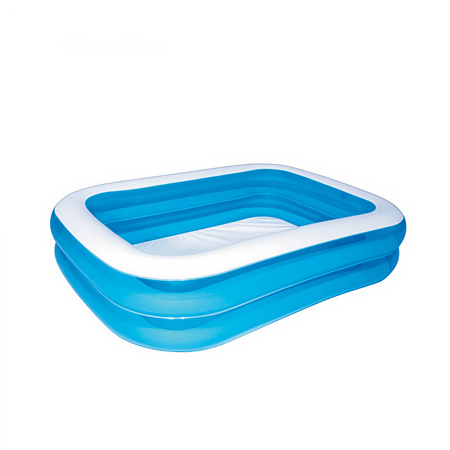 Piscina Gonflabila Familiala | PVC Rezistent | 200 x 140 x 40 cm | 2 Inele Gonflabile | Pentru Curte Si Gradina